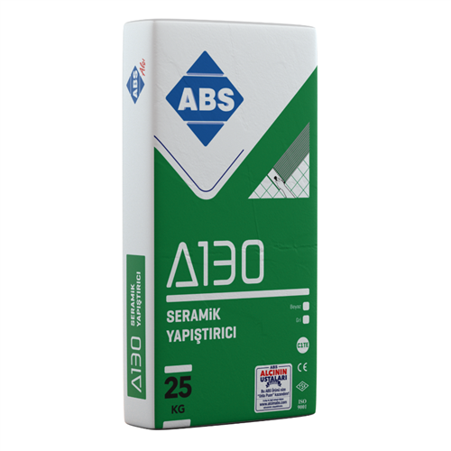 ABS A130 SERAMİK YAPIŞTIRICISI - C1 TE 25 KG.